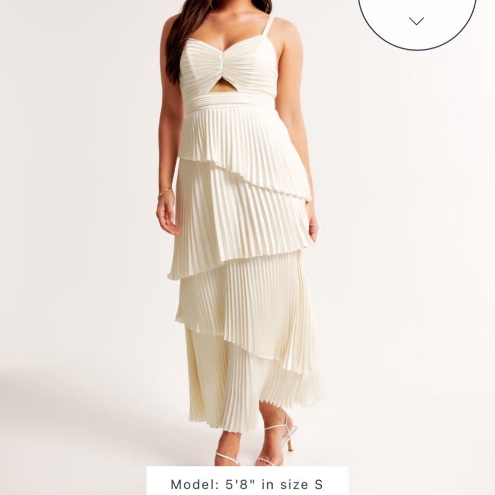 Abercrombie and Fitch white dress